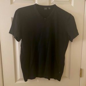 Mens Hugo Boss Regular Fit V Neck Tee XL